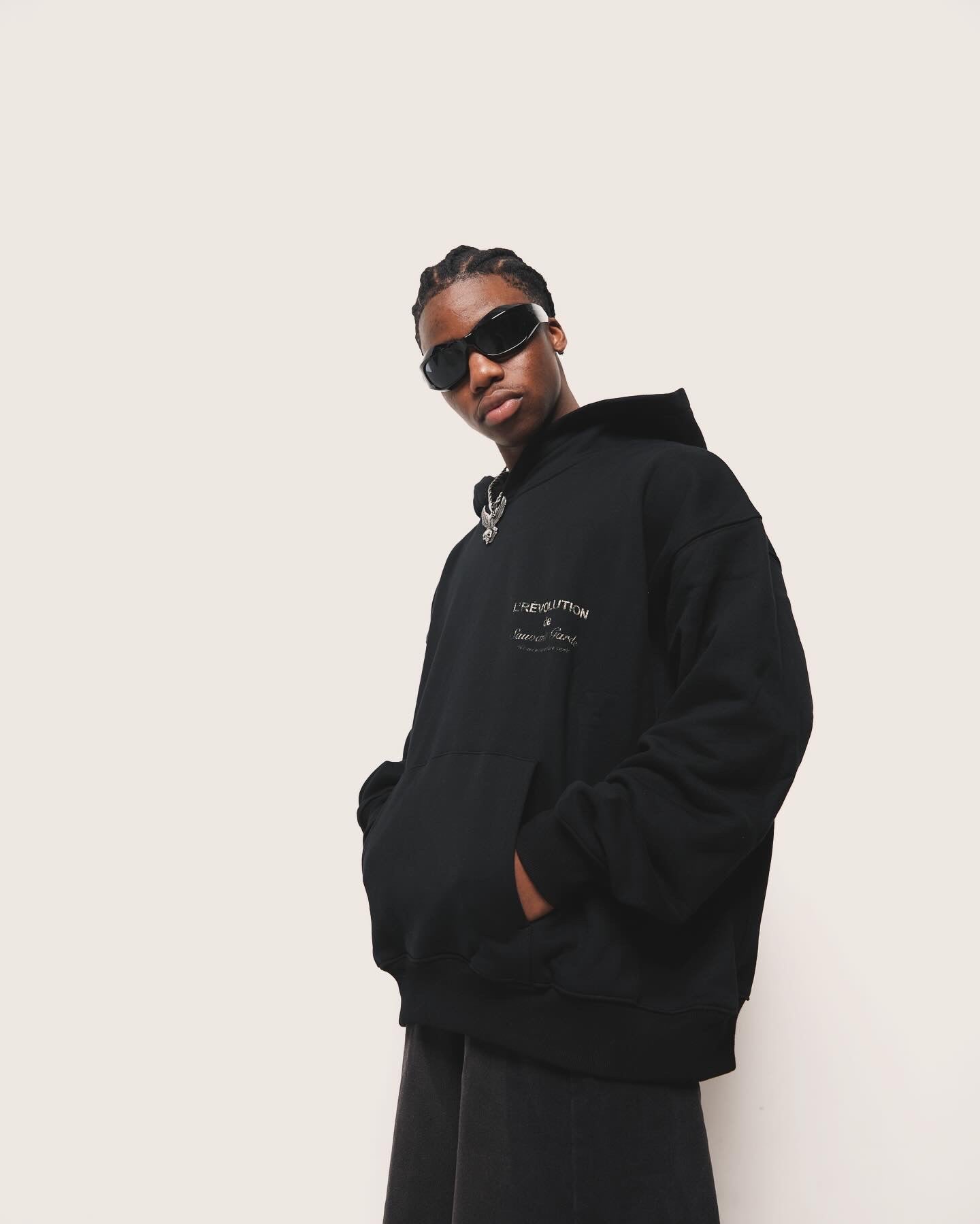 Core Black Revolution Hoodie