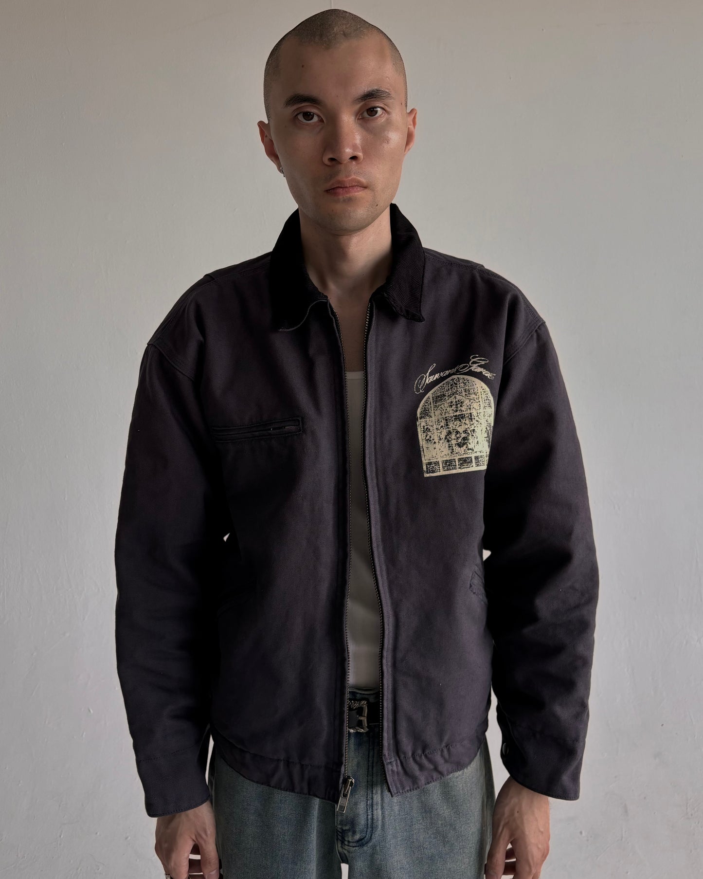 Grey Carpenter Jacket