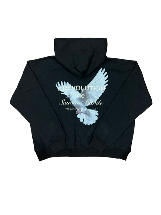 Core Black Revolution Hoodie