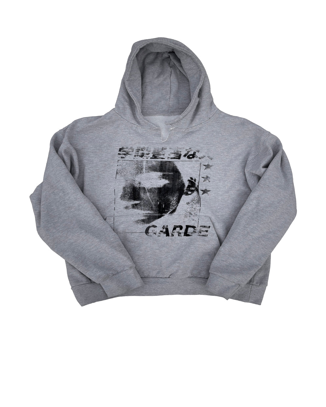 Distressed Grey Hoodie