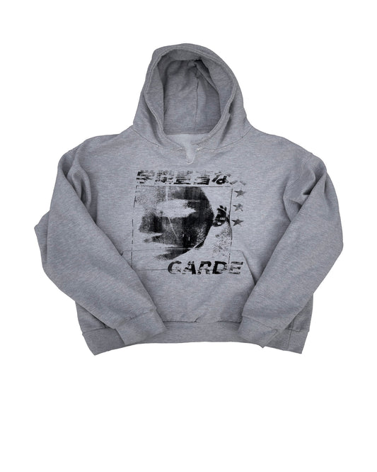 Distressed Grey Hoodie