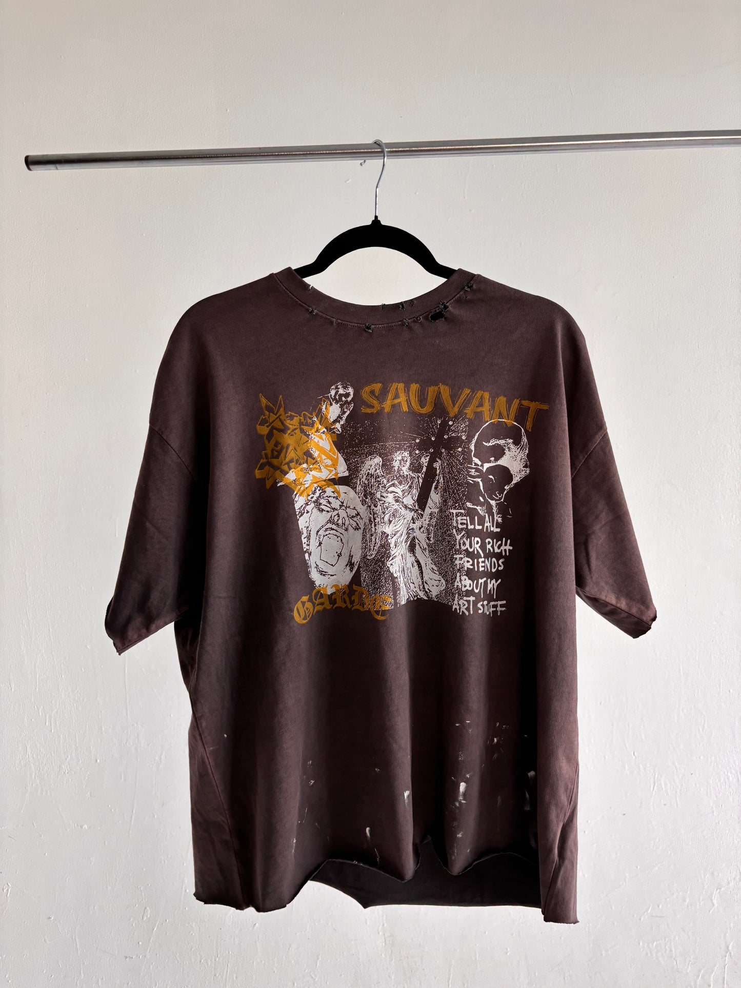 Sketch Brown Tee