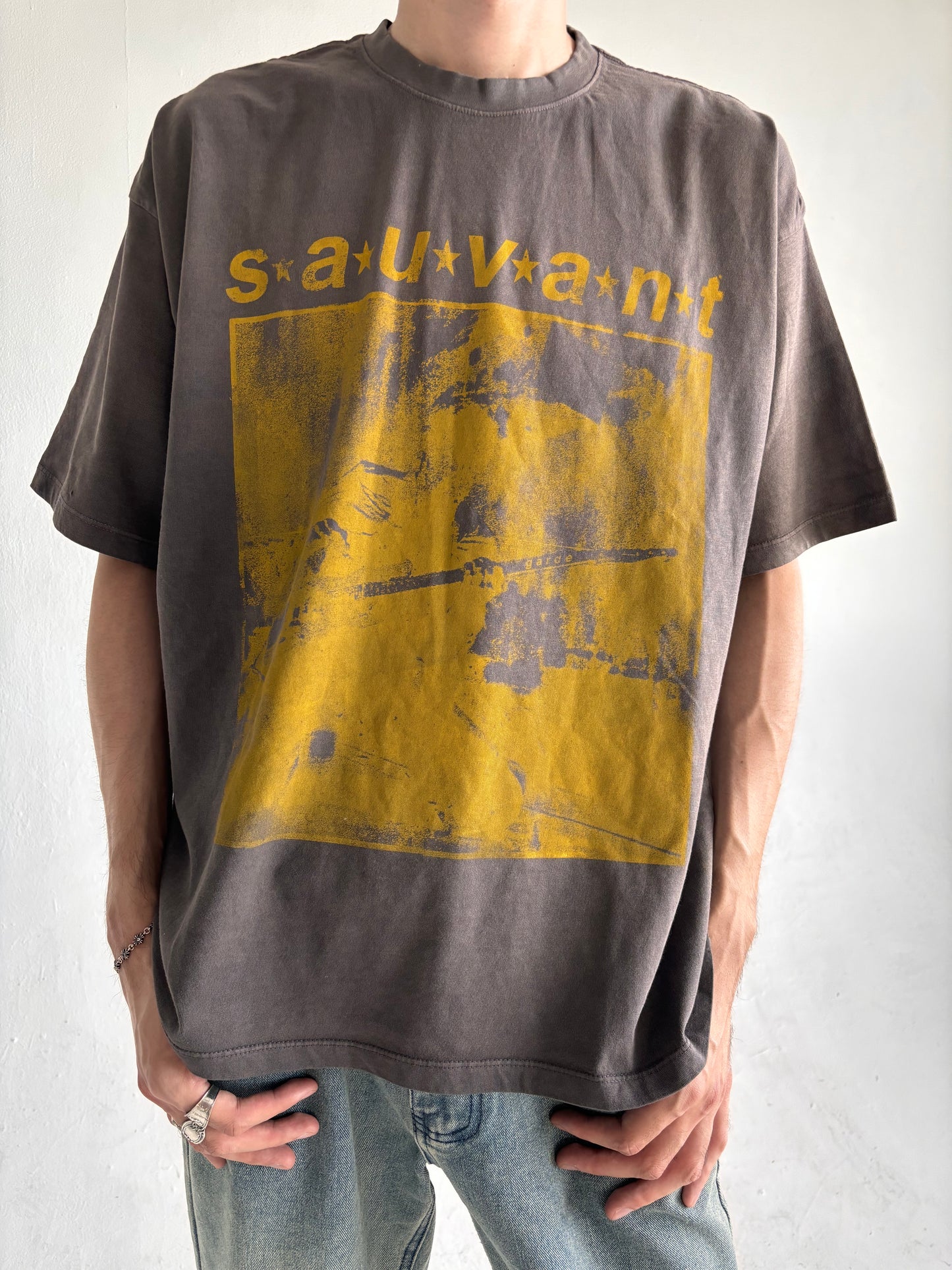 Vintage Brown Rockstar Tee