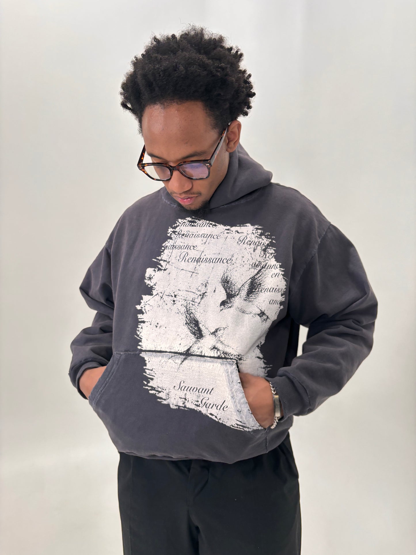 Navy Renaissance Hoodie