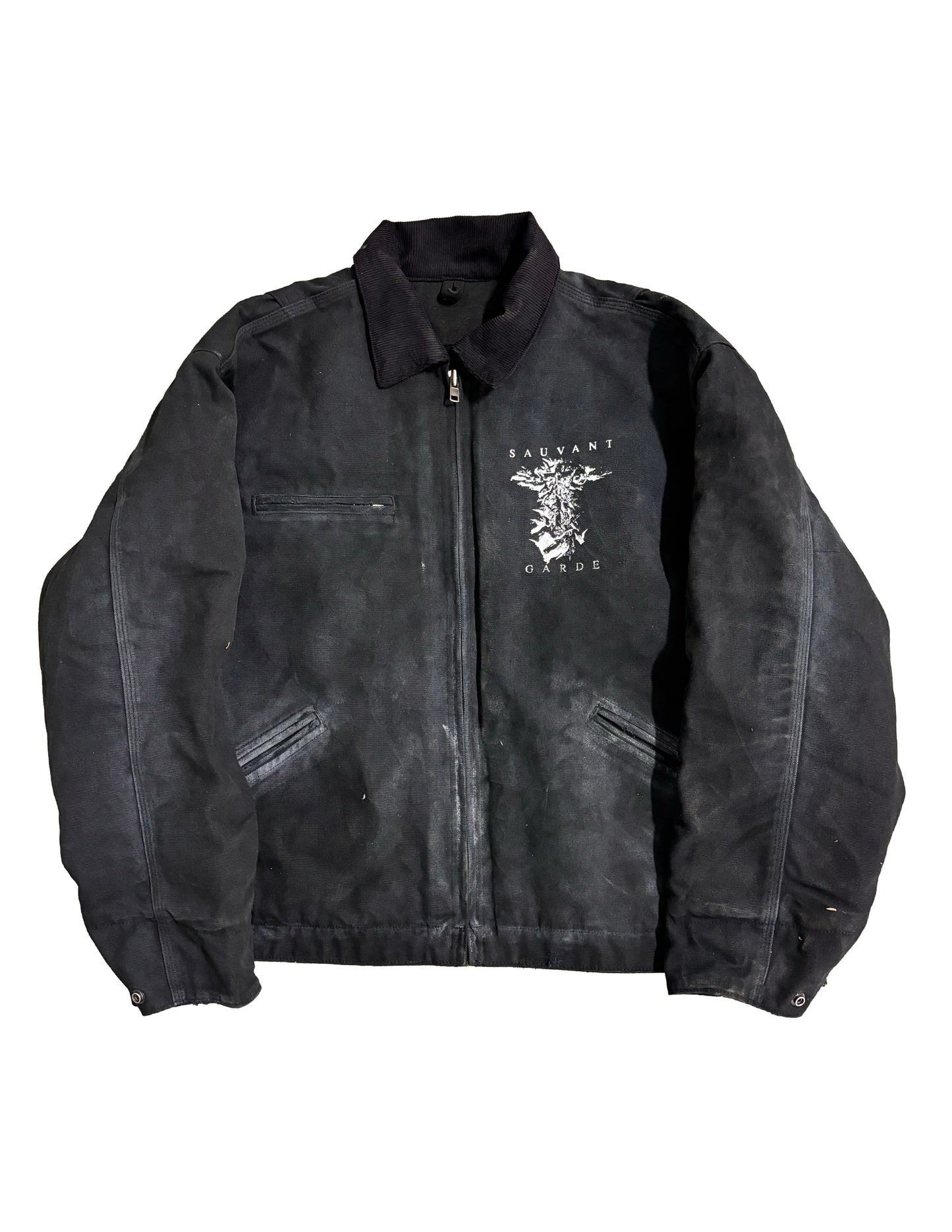 Washed Black Carpenter Jacket