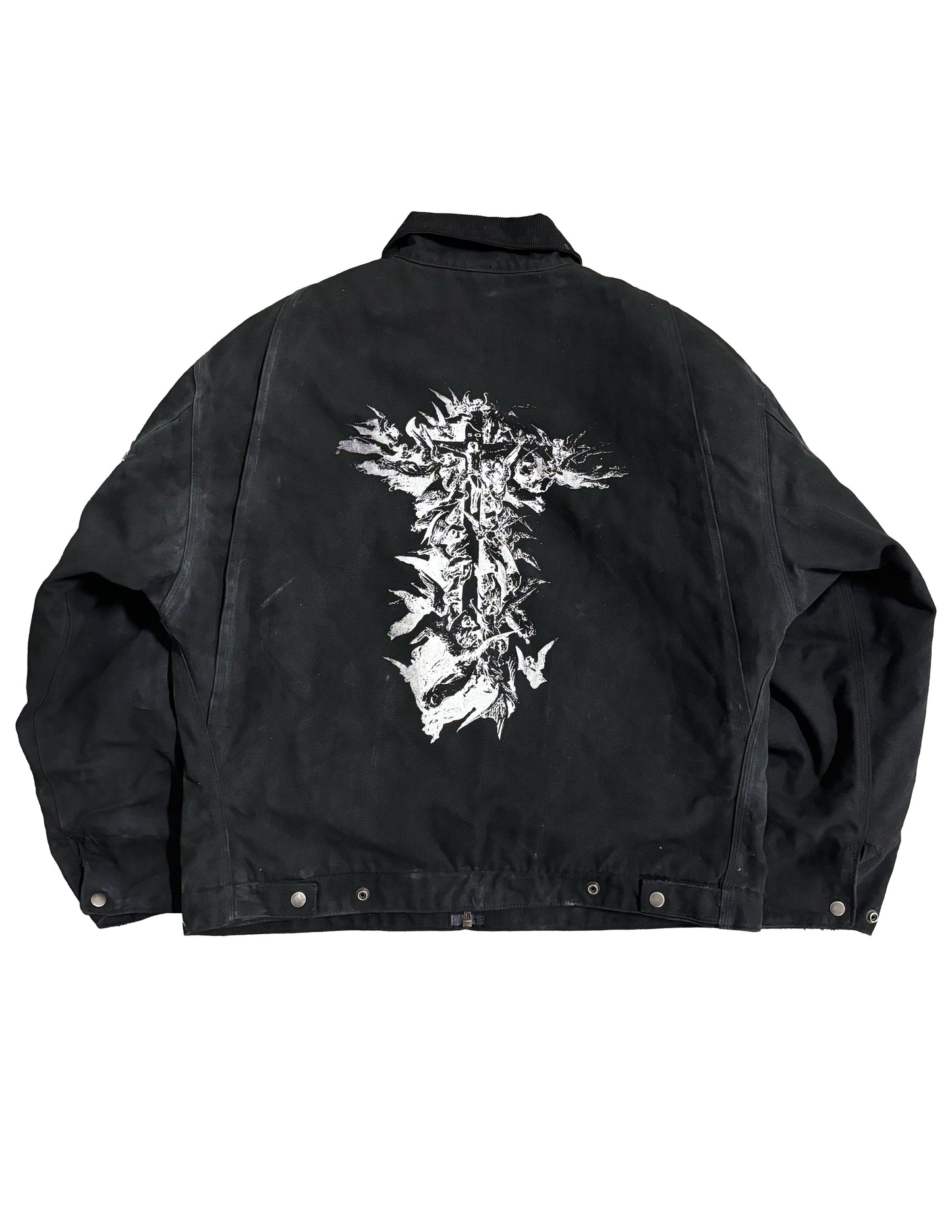 Washed Black Carpenter Jacket