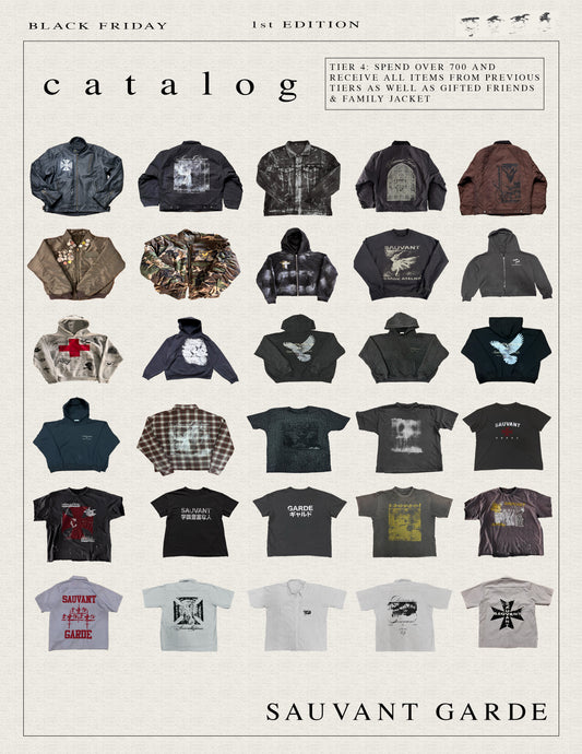 All Tiers Stack and Gifted Friends & Family Jacket (Tier 4: Spend Level $700)