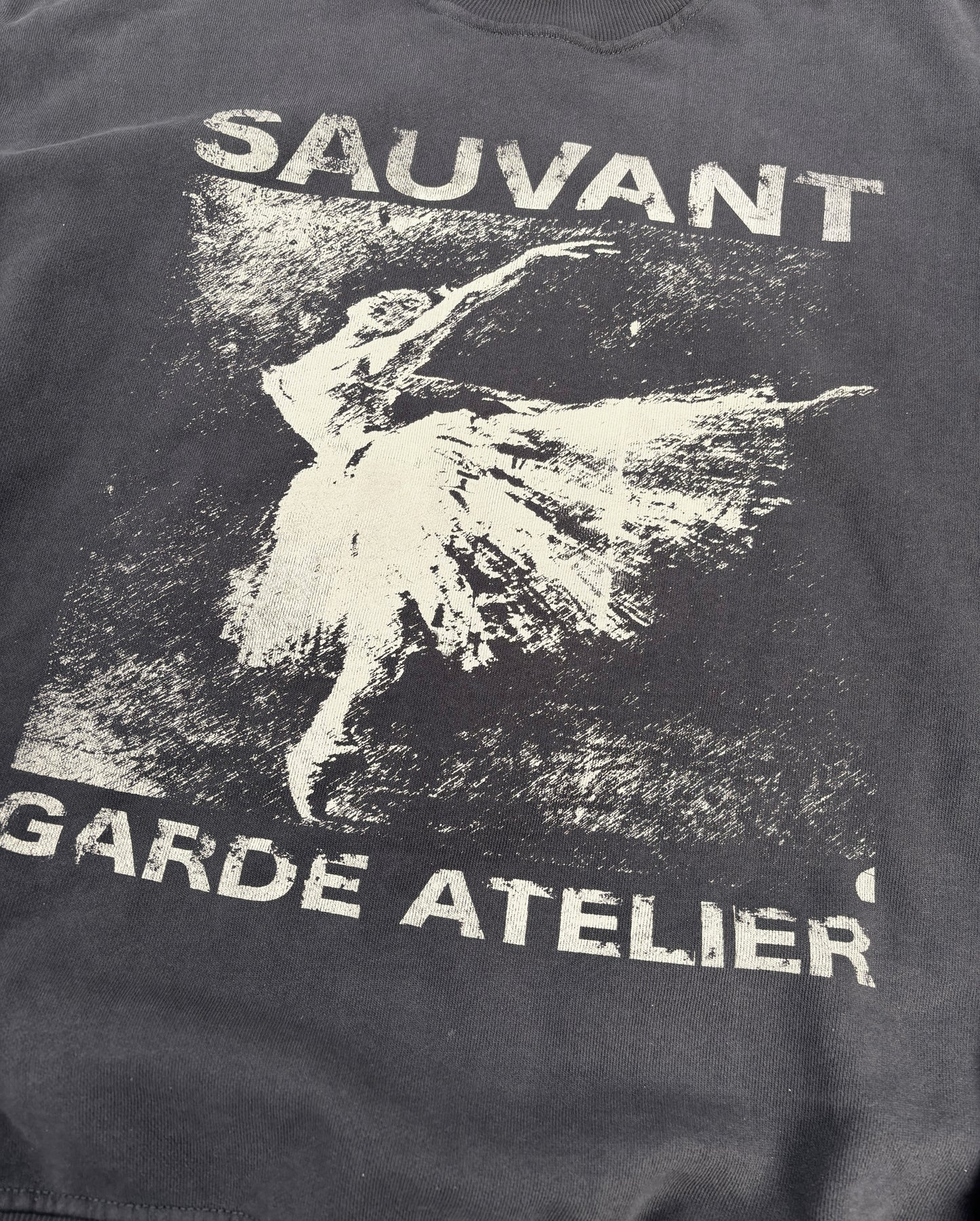 Vintage Grey Ballerina Sweater